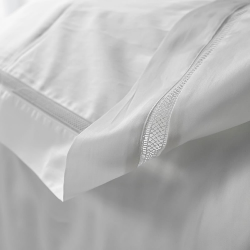 Egyptian Cotton Oxford Pillowcase, High 300 Thread Count