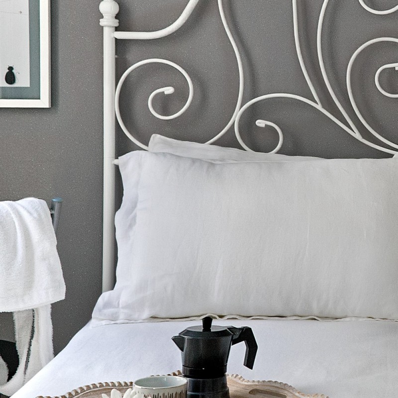 Oxford Pure Linen Pillowcases, white, set of 2