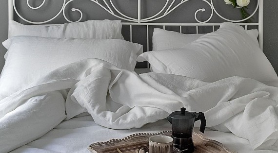 Luxury range of best quality, pure white, sheets, pillowcases and duvet covers